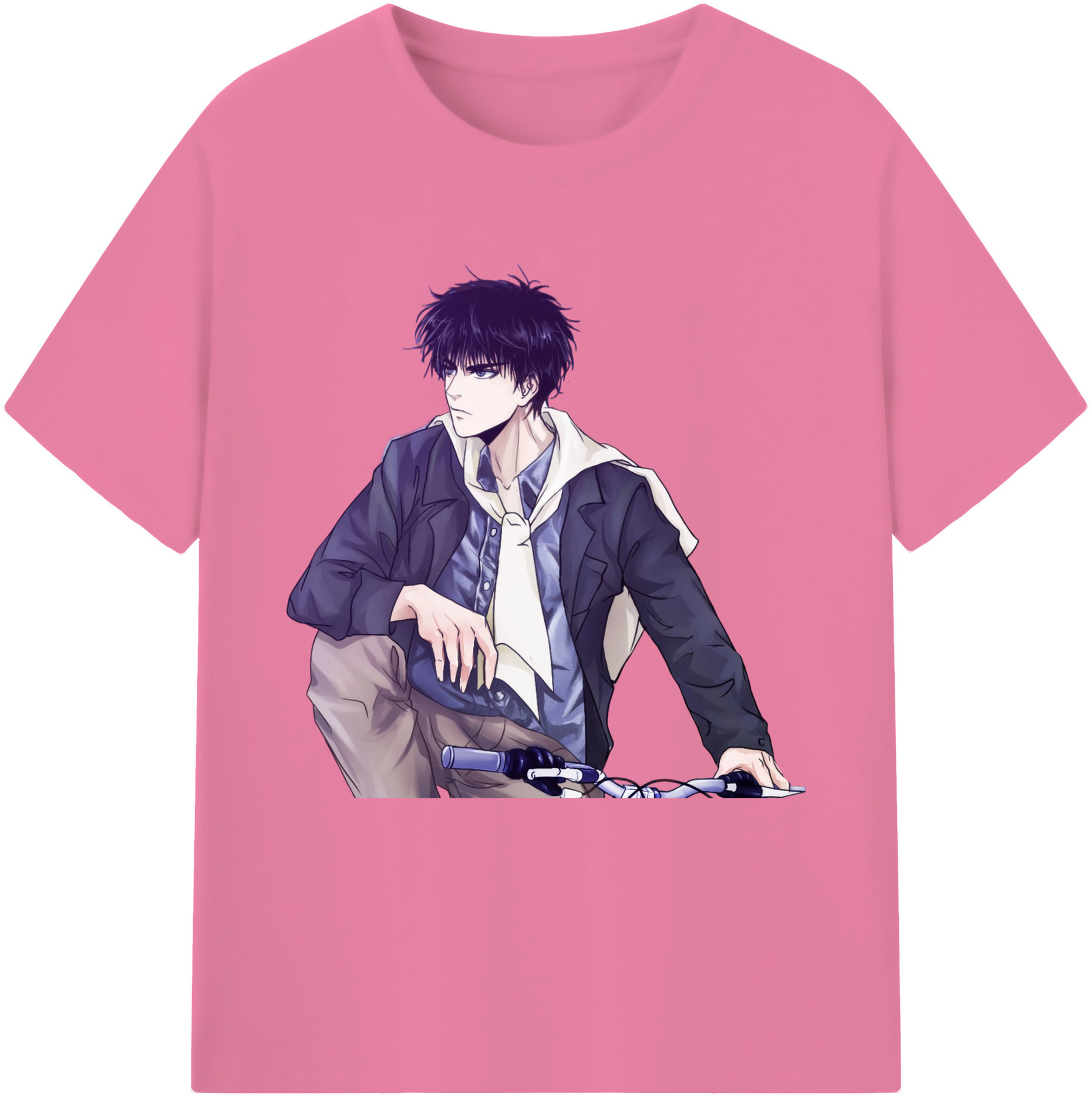 SLAM DUNK／スラムダンク 綿100％半袖Tシャツ（フロントプリント）